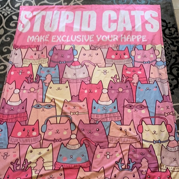 Anime Cats Bedding Cats Kittens Anime Animated Girls Pink Duvet